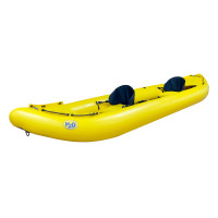 Надувна байдарка Pathfinder-430 із жорстким дном (AirDeck), Жовта
